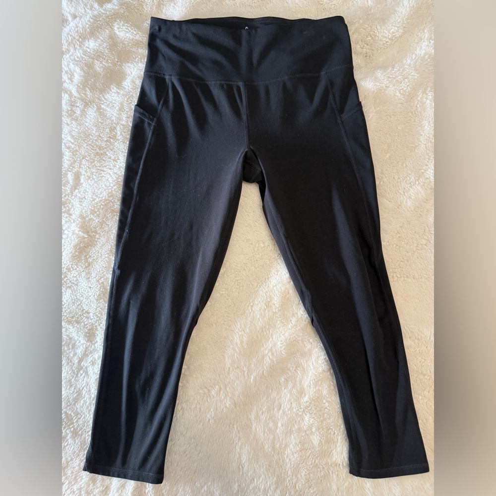 Head Black High-Waist Leggings with Side Pockets